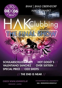 Hak Clubbing - The Final Show@Johnnys - The Castle of Emotions