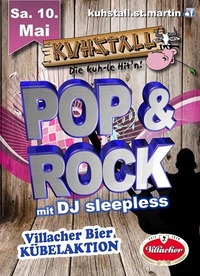 Pop & Rock mit DJ Sleepless