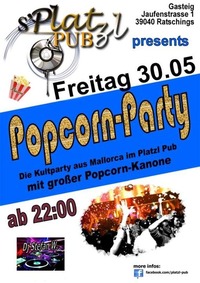 Popcornparty  @Platzl Pub Gasteig