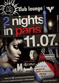 2 Nights in Paris@K1 - Club Lounge