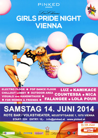 Girls Pride Night Vienna / hosted by Las Chicas@ROTE BAR / Volkstheater