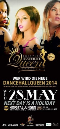 Austrian Dancehallqueen Contest 2014  @Hofstallungen Museumsquartier