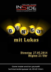 Bingo mit Lukas@Inside Bar