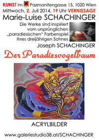 Marie-Luise Schachinger Der Paradiesvogelbaum@Xi Cafe & Bar