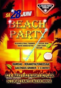 5.Years Beachparty Ramsau@Disco Place 7