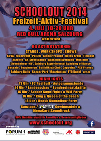Schoolout 2014 - größtes Freizeit-Aktiv-Festival Salzburgs