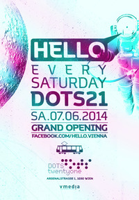 Hello - der neue Samstagsclub@DOTS21