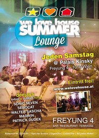 We love house Summer Lounge@Freyung 4