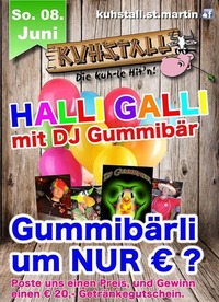 Halli Galli mit DJ Gummibär@Kuhstall