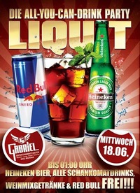 Liquit Donnerstag Feiertag  @Gabriel Entertainment Center