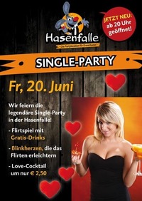 Single Party@Hasenfalle