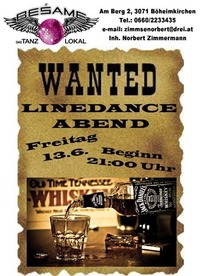 Linedance-Abend@Beśame Tanzlokal