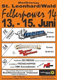 Felberpower 2014@Festzelt