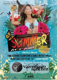 Summer Affairs ft. Valentiano Sanchez@Charly's