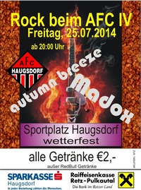 Rock beim AFC IV@Sportplatz AFC Haugsdorf