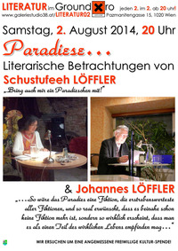 Literarische Betrachtungen über mögliche Paradiese im Ground Xiro!@Xi Cafe & Bar