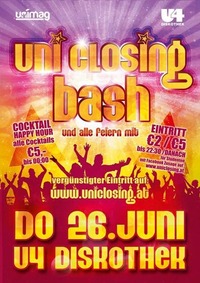 UNI Closing Bash@U4
