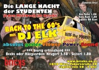 Back to the 60's@Bricks - lazy dancebar