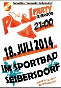 Poolparty Seibersdorf@Freibad Seibersdorf