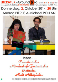 Andrea Pierus und Michael Pollan Lesung@Xi Cafe & Bar