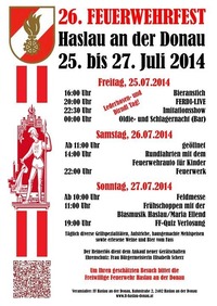 Feuerwehrfest FF-HaslauDonau@Freiwillige Feuerwehr Haslau/donau