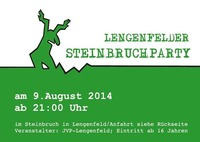 Steinbruchparty Lengenfeld@Steinbruch