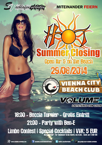 Hot Summer Closing 2014@Vienna City Beach Club