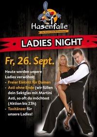 Hasenfalle Ladies Night@Hasenfalle