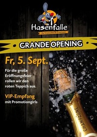 Hasenfalle Grande Opening@Hasenfalle