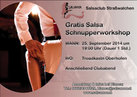 Gratis Salsa Schnupperworkshop