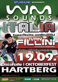 WM-Sounds Italia mit Star-DJ Ivan Fillini@Kirschenhalle