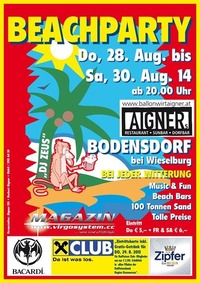 Beach Party@Ballonwirt Aigner (Sunbar/Dorfbar)