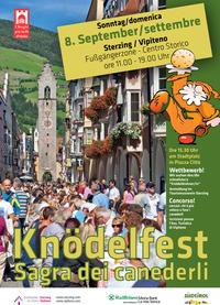 Knödlfest@Fußgängerzone Sterzing