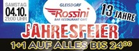 Jahresfeier - 13 Jahre Rossini@Rossini