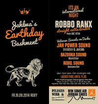 Jahlwa`s Earthday Bashment@Roxy Club