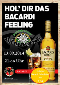 Original Bacardi Cuba Libre@Feldkirchner Almhüttn