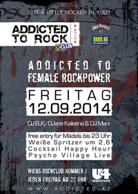 Addicted to Rock Club - Female Rockpower & Psycho Village Live@U4