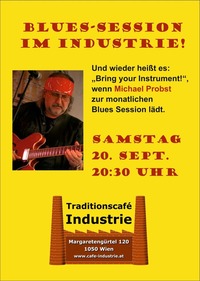 Blues Session im Industrie!@Traditionscafé Industrie