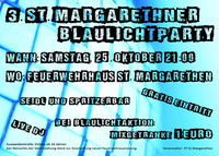 3. St.Margarethner Blaulichtparty@Feuerwehrhaus St.Margarethen