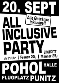 Airport Clubbing all inclusive Party@Pohol Halle