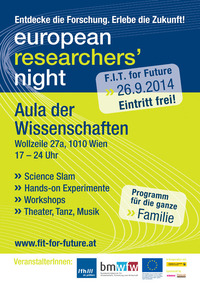 European Researchers' Night 2014@Aula der Wissenschaften Wien