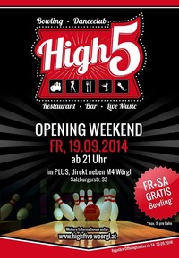 High 5 - Opening Weekend@High 5