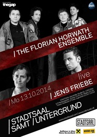 Stadtsaal Samt Untergrund Konzert / Jens Friebe & The Florian Horwath Ensemble@Stadtsaal Wien