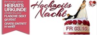 Hochzeits Nacht@G'spusi - dein Tanz & Flirtlokal