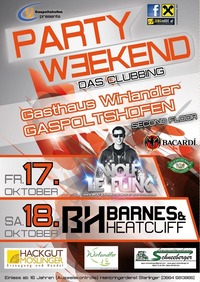 Party Weekend '14 - Das Clubbing@Wirlandler