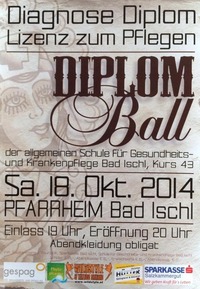 Diplomball: Diagnose Diplom - Lizenz zum Pflegen@Pfarrheim