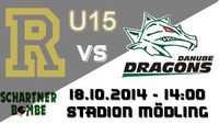 U15 American Football Club Rangers - Danube  Dragons@Stadion Mödling