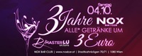 3 Jahre NOX@Nox Bar