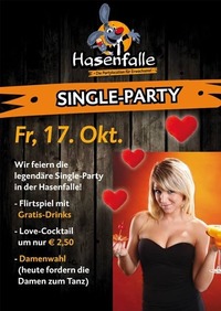 Hasenfalle Single Party@Hasenfalle