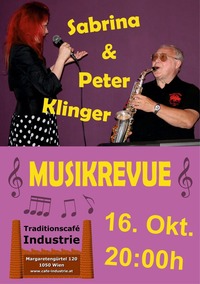 Musikrevue mit Sabrina & Peter Klinger im Industrie!@Traditionscafé Industrie